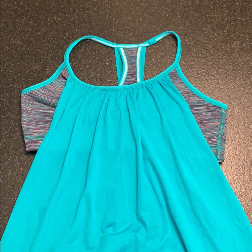 Lululemon built in bra yoga top - Picture 1 of 2